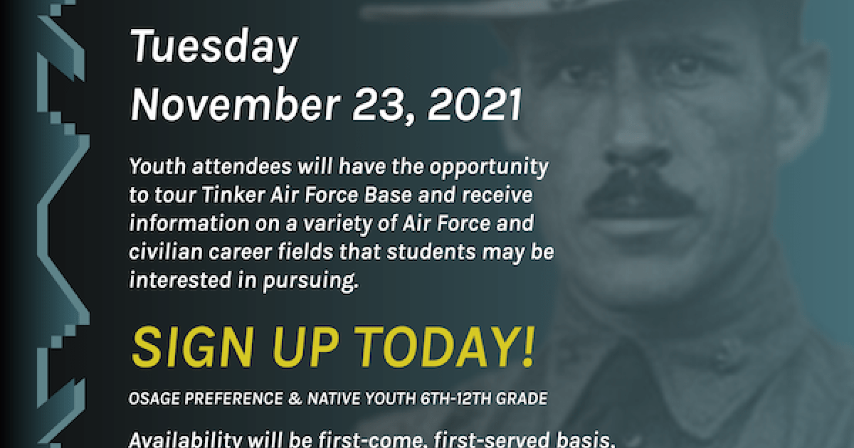 Osage Nation Sponsors Tinker Air Force Base Field Trip for Native Youth